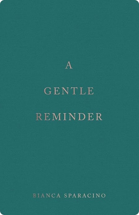 A Gentle Reminder By Bianca Sparacino