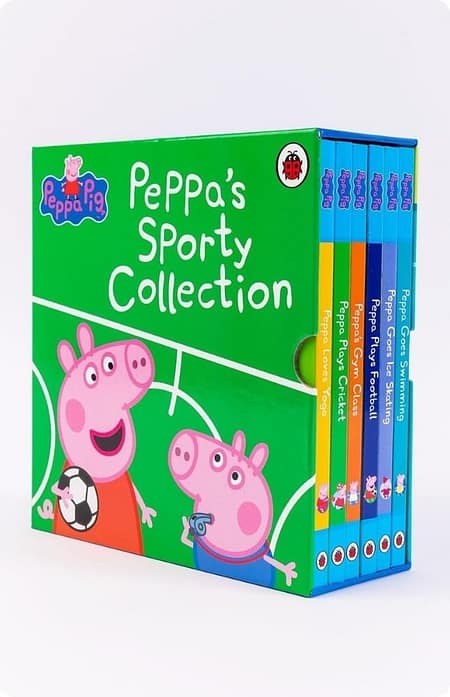 Peppas-Sporty-Collection-6-Books-By-Peppa-Pig