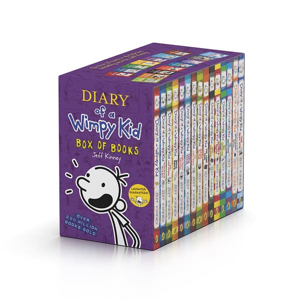 Diary Of A Wimpy Kid Box Of Books 15 Books By Jeff Kinney