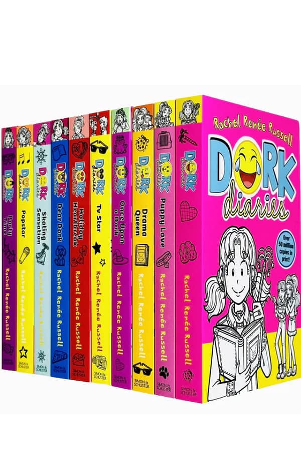 Dork Diaries Bookset 1-10 by Rachel RenÃ©e Russell (paperback)